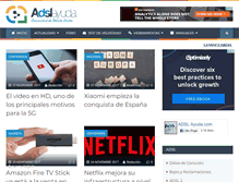 Tablet Screenshot of adslayuda.com